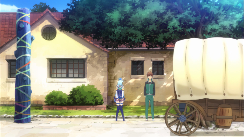 Illustration for article titled Konosuba is like a drunken game of Dungeons & Dragons